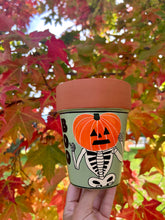 Load image into Gallery viewer, The Pumpkin Thumbs Up Planter
