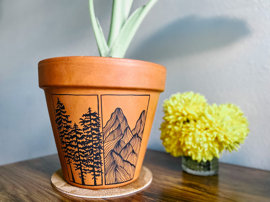 The OG Pines & Slopes Planter